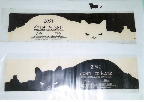 2001年と2002年の猫