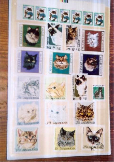 世界の猫切手（３）