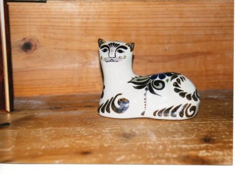 メキシコの猫の陶器