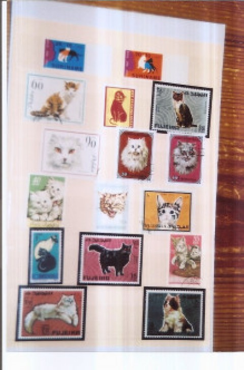 世界の猫切手